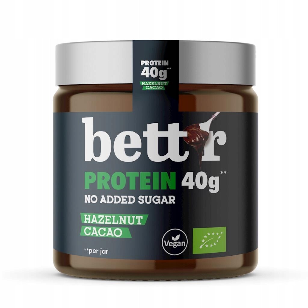 Krém Z Lískových Ořechů S Kakaem Bez Přidaných Cukrů Bio 250 g Bett'r