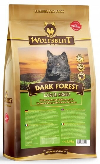 Wolfsblut Dog Dark Forest Large – zvěřina a batáty 12,5 kg