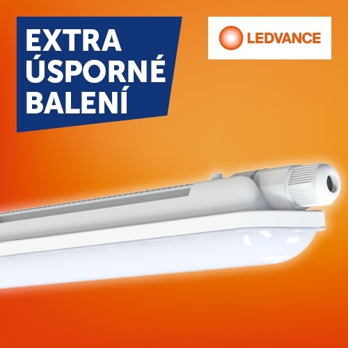 Zářivka LEDVANCE Damp Proof ECO 3TH 120cm 33W/4000K neutrální bílá IP65 AKCE 8+1