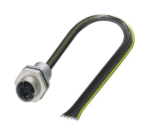 Phoenix Contact 1415301 Sensor Cord, M12 Rcpt, Free End, 200Mm