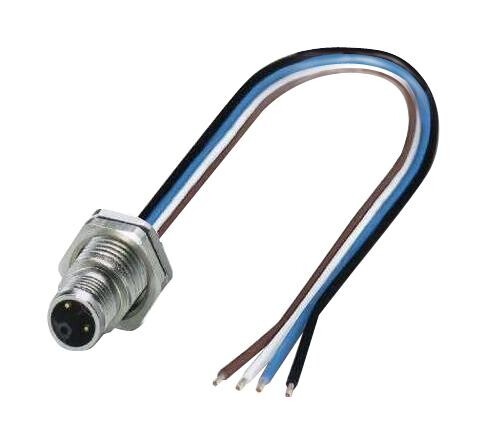Phoenix Contact 1425588 Sensor Cord, M12 Plug, Free End, 200Mm