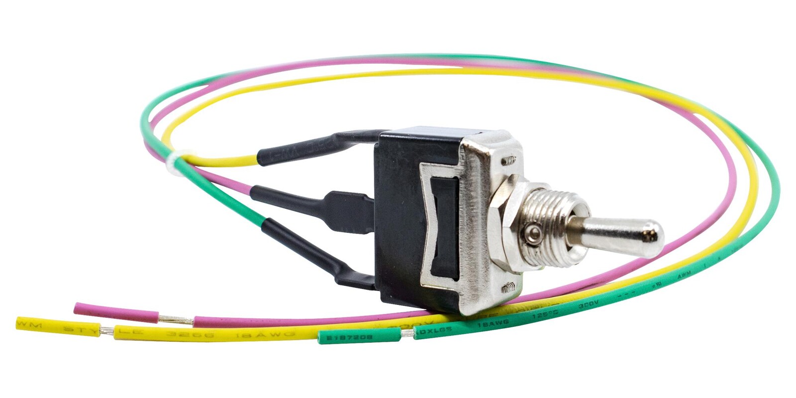 E-Switch St1Wdd10 Toggle Sw, Dpdt, 20A, 125Vac, Panel