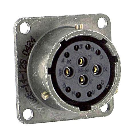 Amphenol Industrial Pt02E-14-15S Circular Connector, Rcpt, 14-15, 15Pos