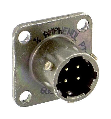 Amphenol Industrial Pt02A-8-4P(025) Circular Connector, Rcpt, 8-4, 4Pos