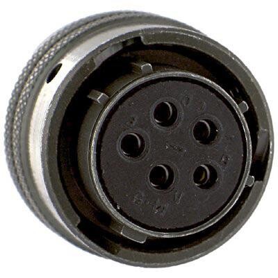 Amphenol Industrial Pt06E-14-5S Circular Connector Plug, Size 14, 5Pos, Cable