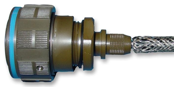 Amphenol Pcd Kit38204 Rj Field Ethernet Connector Jack 8Way Jam Nut