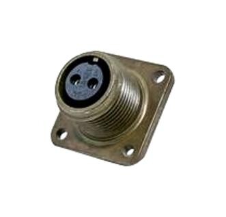 Amphenol Industrial Ms3102A-10Sl-4S Circular Connector, Rcpt, 2Pos, 10Sl-4