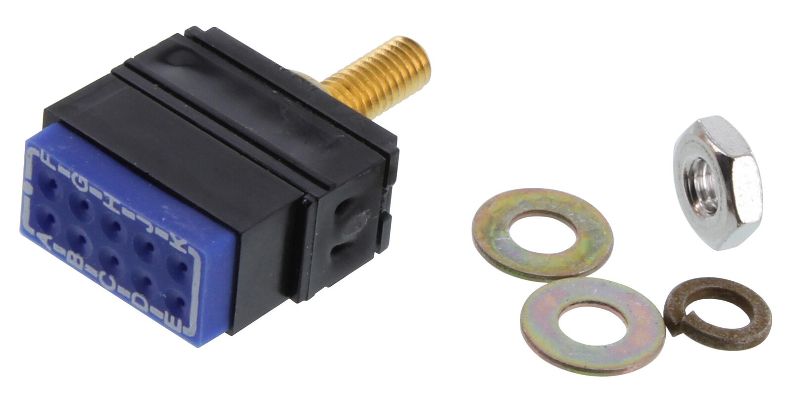 Amphenol Pcd Tjg120701 Ground Stud Module, Socket, 10Pos