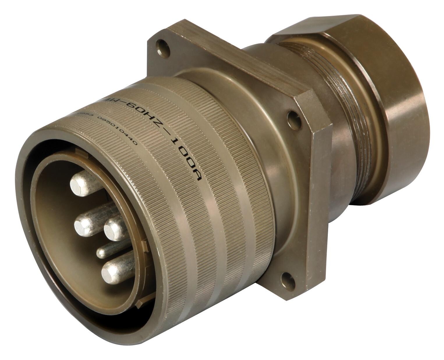 Amphenol Aerospace Cl90558Dt32413P Circular Connector, Plug, 5Pos, 32-13