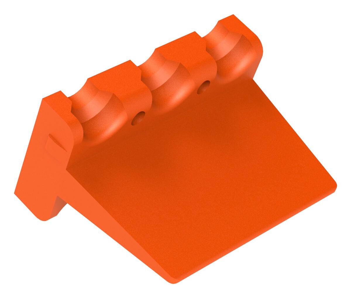Amphenol Sine/tuchel Awp-6P Wedgelock, 6Pos, Thermoplastic, Orange