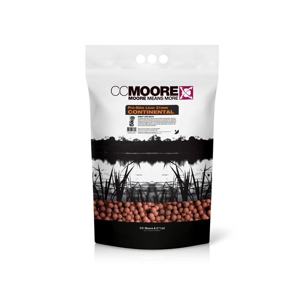 CC Moore Boilies Pro-Stim Liver Continental 5kg - 21mm