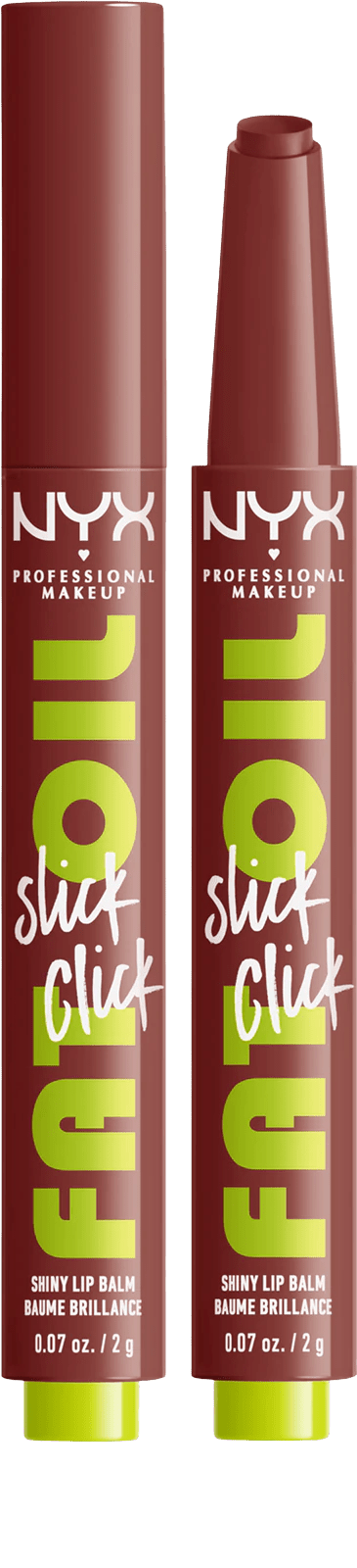 NYX PROFESSIONAL MAKEUP Fat Oil Slick Click Tónovaný balzám na rty 04 Going Viral 2 g