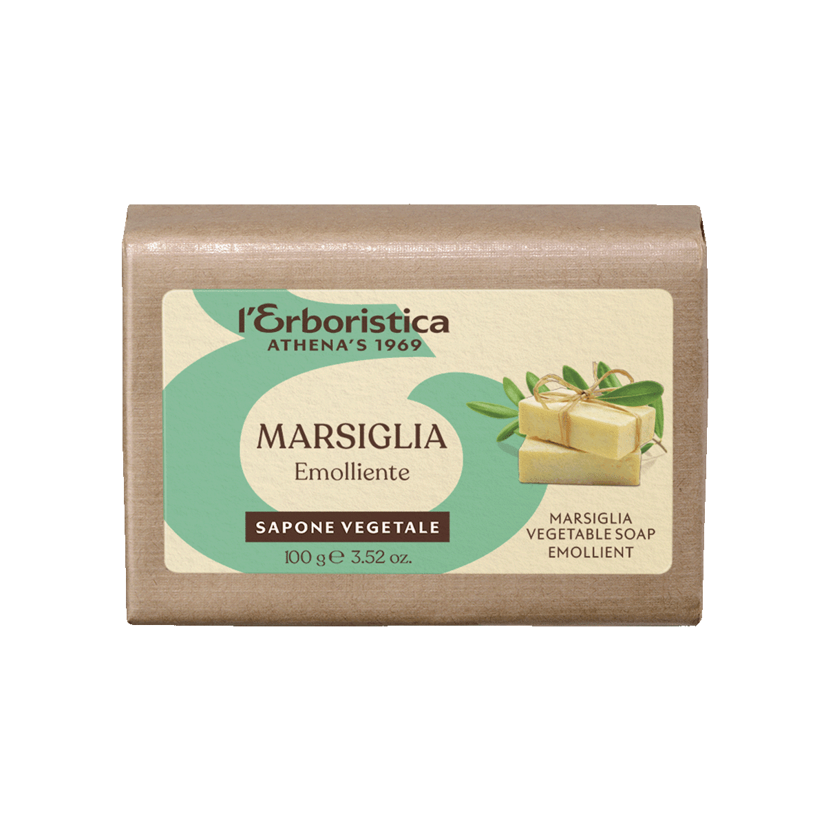 ERBORISTICA Mýdlo marseillské tuhé rostlinné 100 g