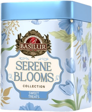 BASILUR Serene Blooms Sweet Treats plech 75 g