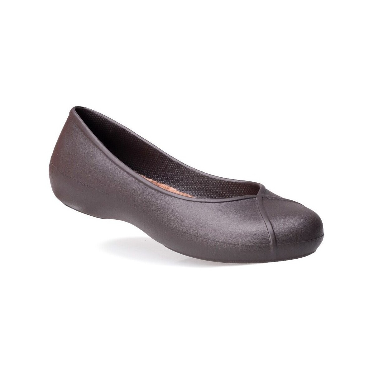 Crocs  Olivia II Lined Flat  Hnědá