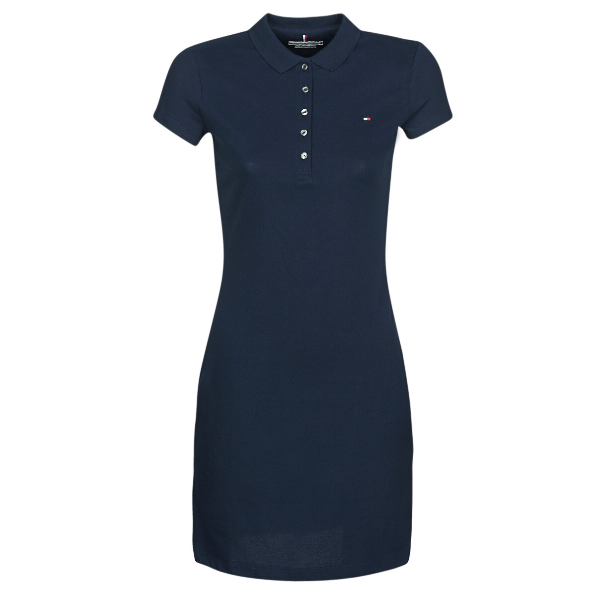 Tommy Hilfiger  HERITAGE SLIM POLO DRS  Modrá