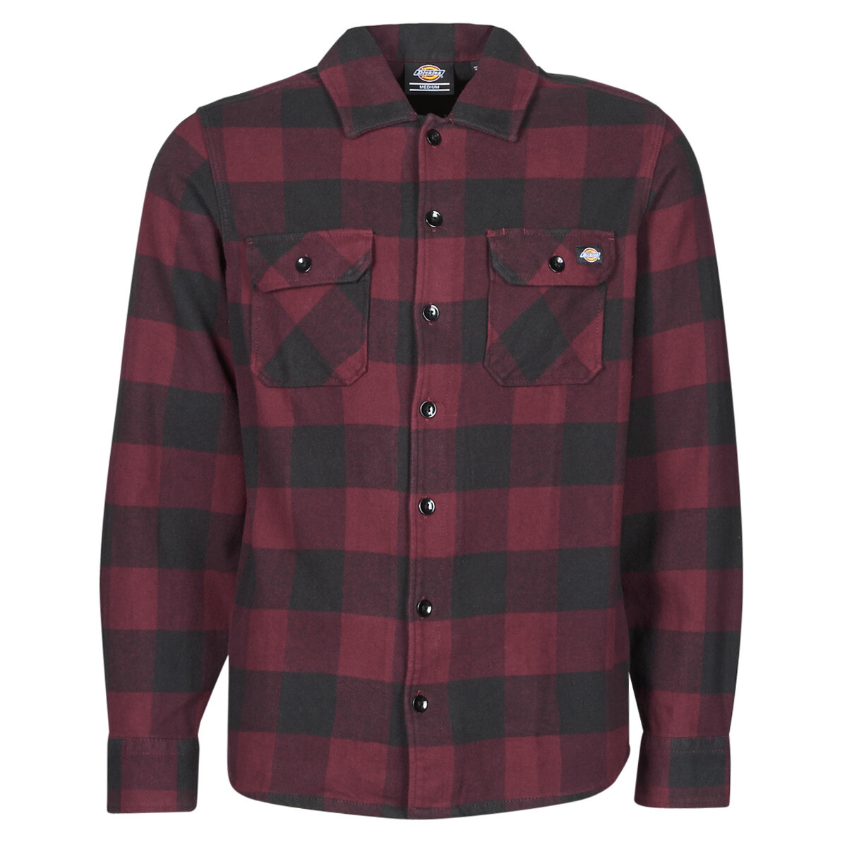 Dickies  NEW SACRAMENTO SHIRT MAROON  Červená