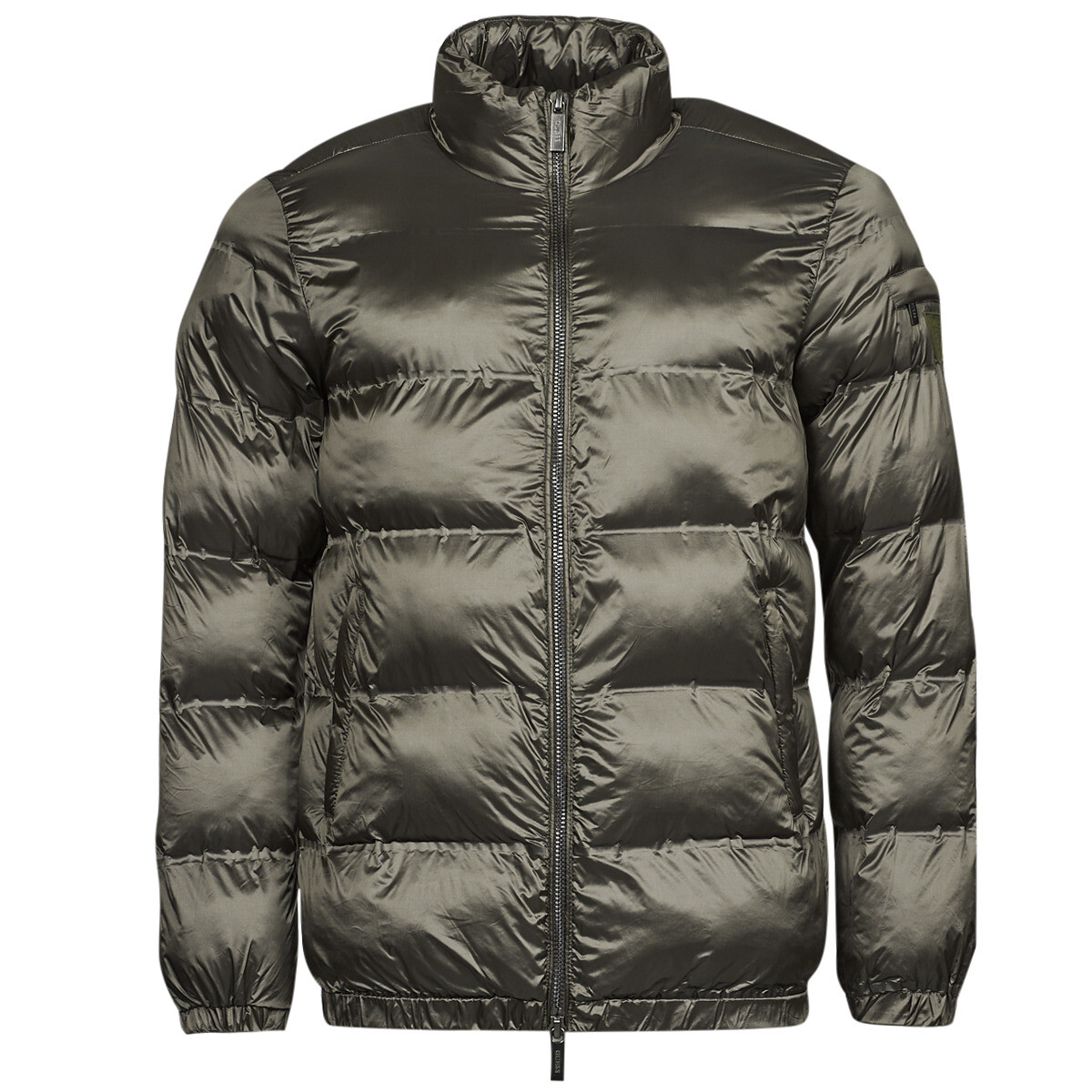 Guess  PUFFA THERMO QUILTING JACKET  Hnědá