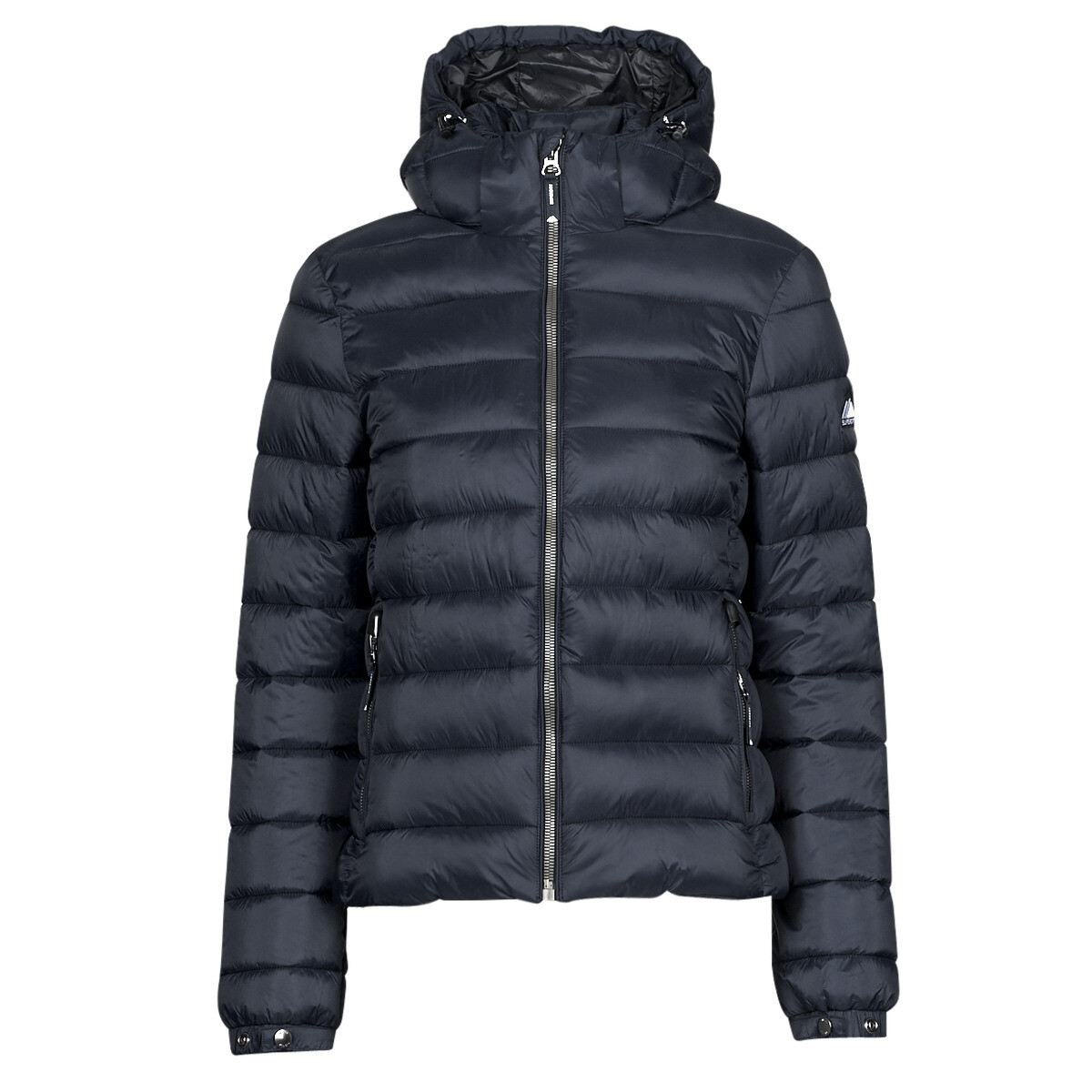 Superdry  CLASSIC FUJI PUFFER JACKET  Modrá