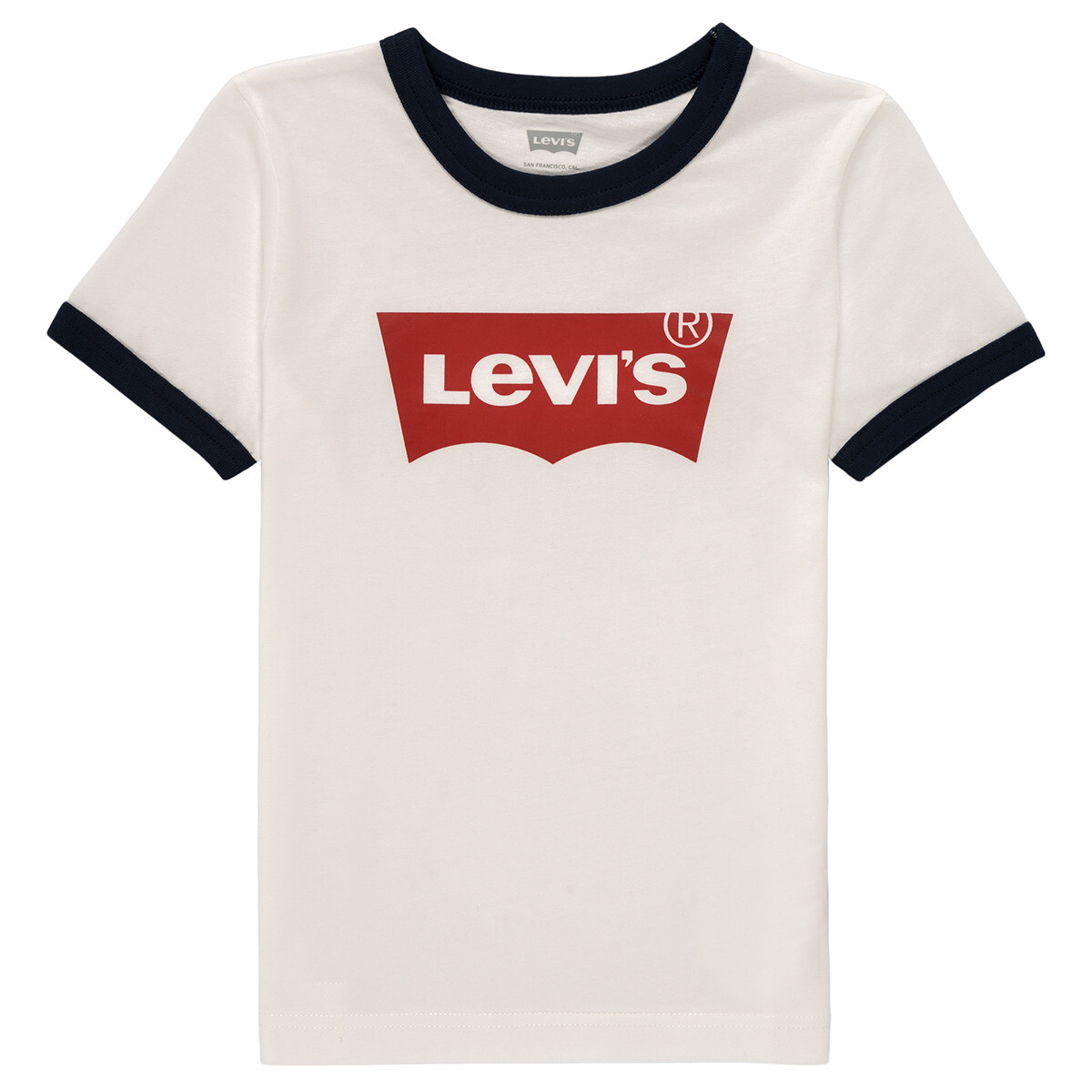 Levis  BATWING RINGER TEE  Bílá