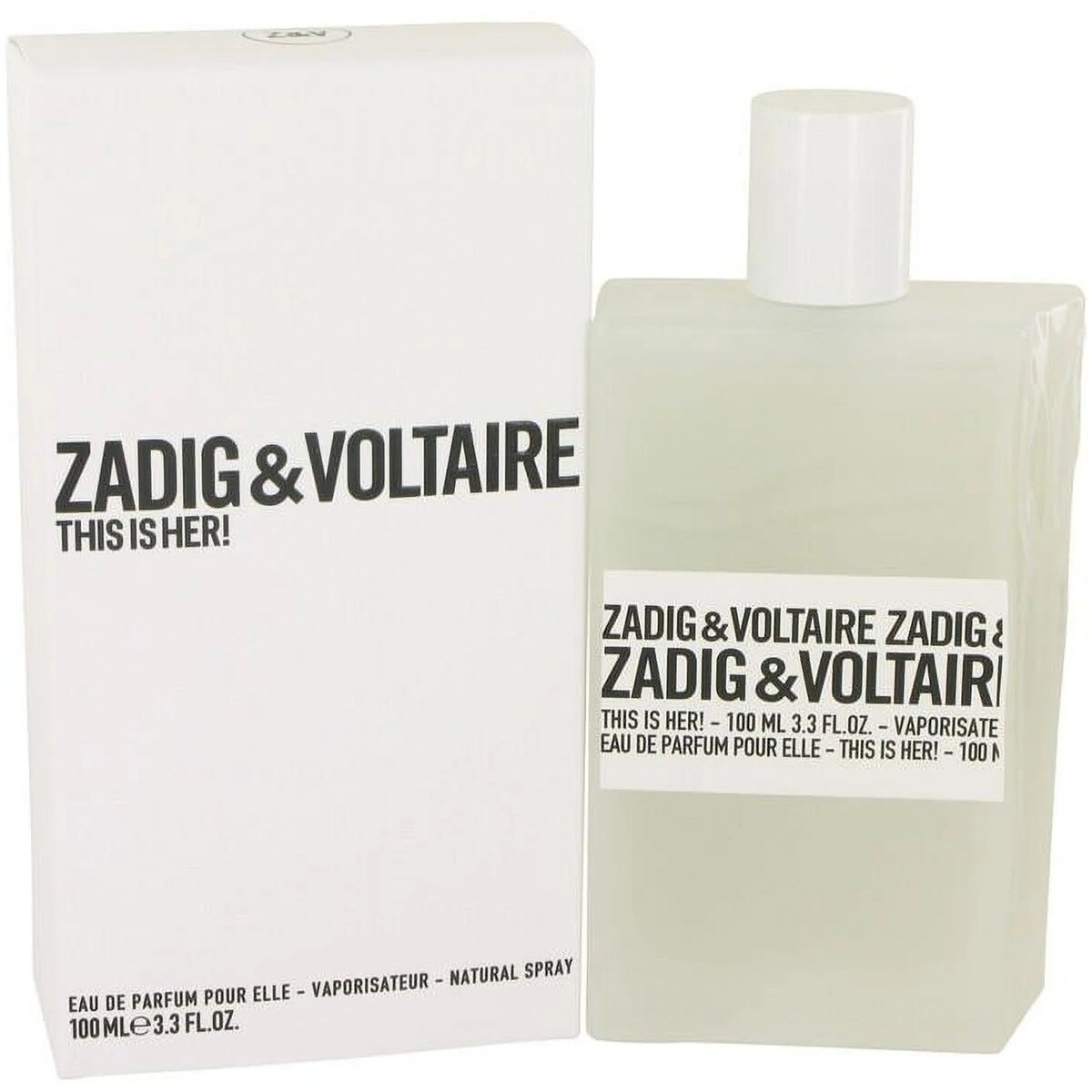 Zadig & Voltaire  This Is Her - Parfém -100ml - Sprej  ruznobarevne