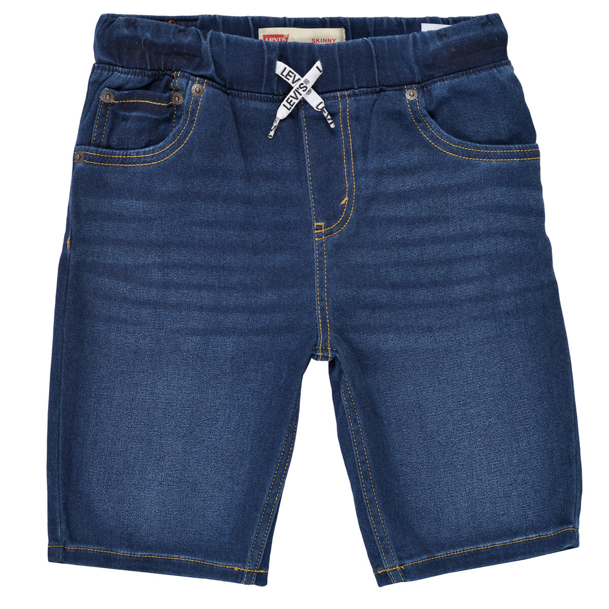 Levis  SKINNY FIT PULL ON SHORT  Modrá