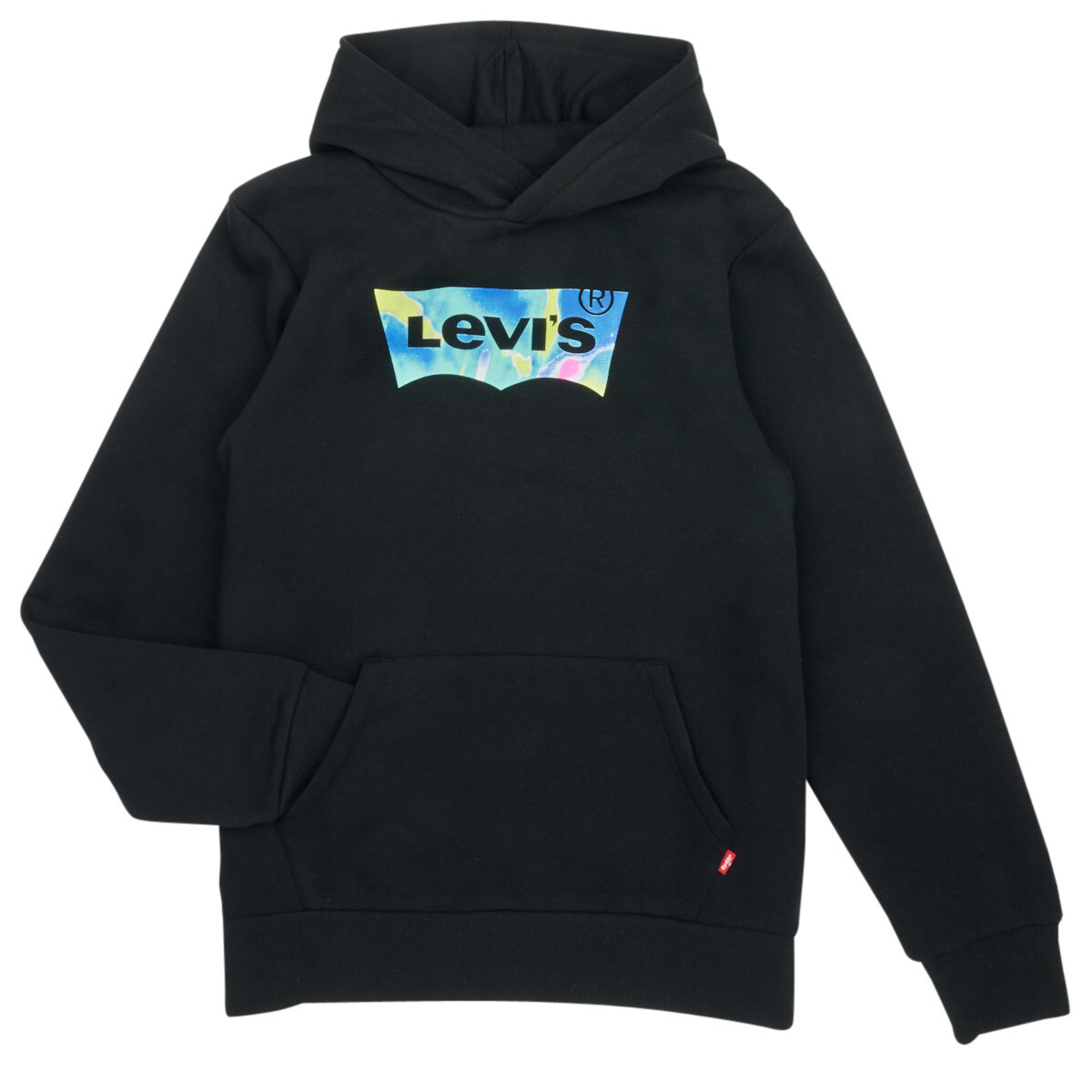 Levis  BATWING HOODIE  Černá