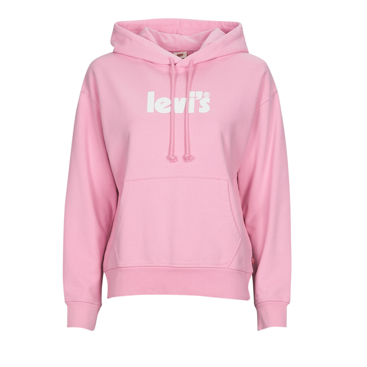 Levis  GRAPHIC STANDARD HOODIE  Růžová