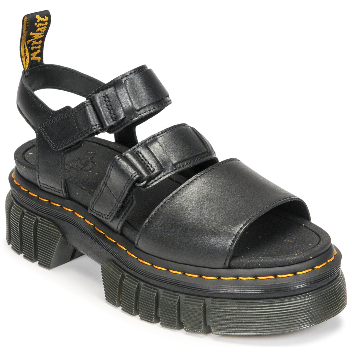 Dr. Martens  Ricki 3-strap sandal  Černá