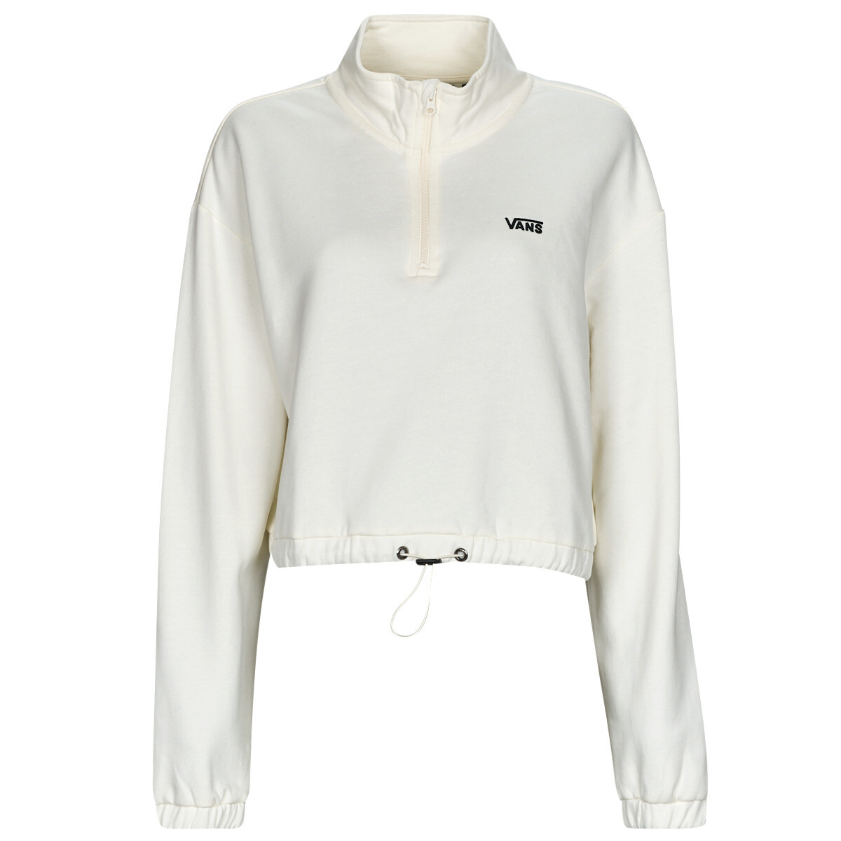 Vans  LEFT CHEST HALF ZIP FLEECE  Bílá