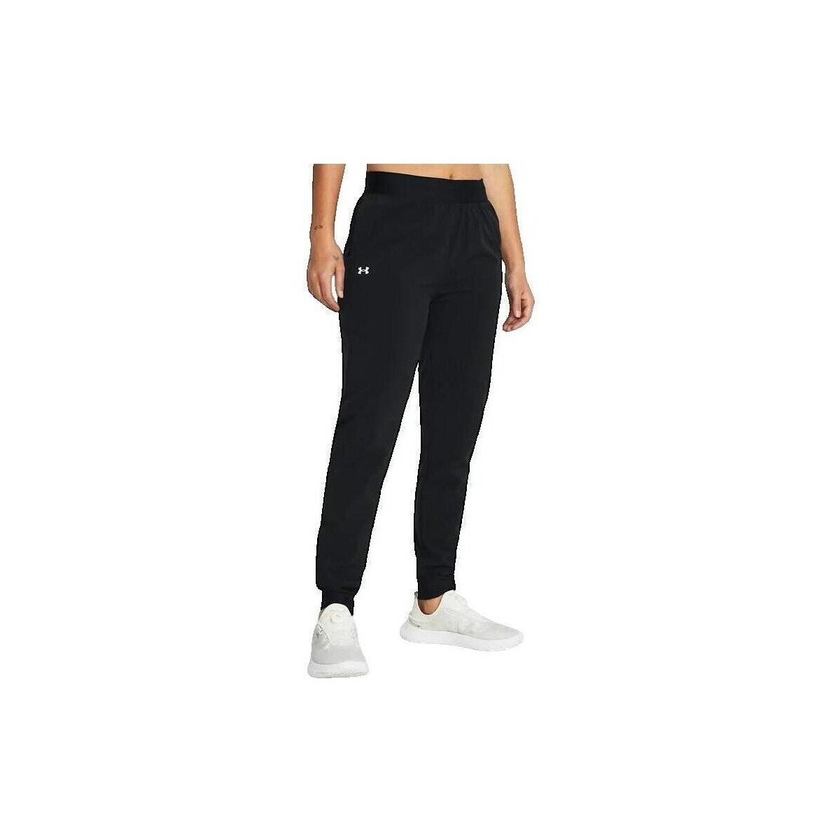 Under Armour  Pantalon Tissé Taille Haute Rival D'Ua  Černá