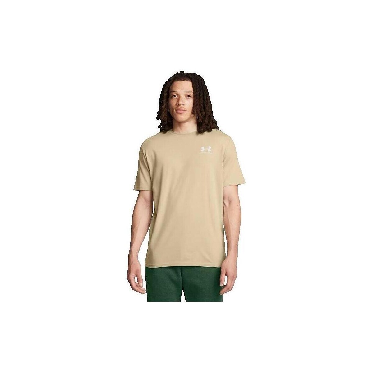 Under Armour  Ua Tyle Avec Logo Sur La Poitrine Gauche  Béžová