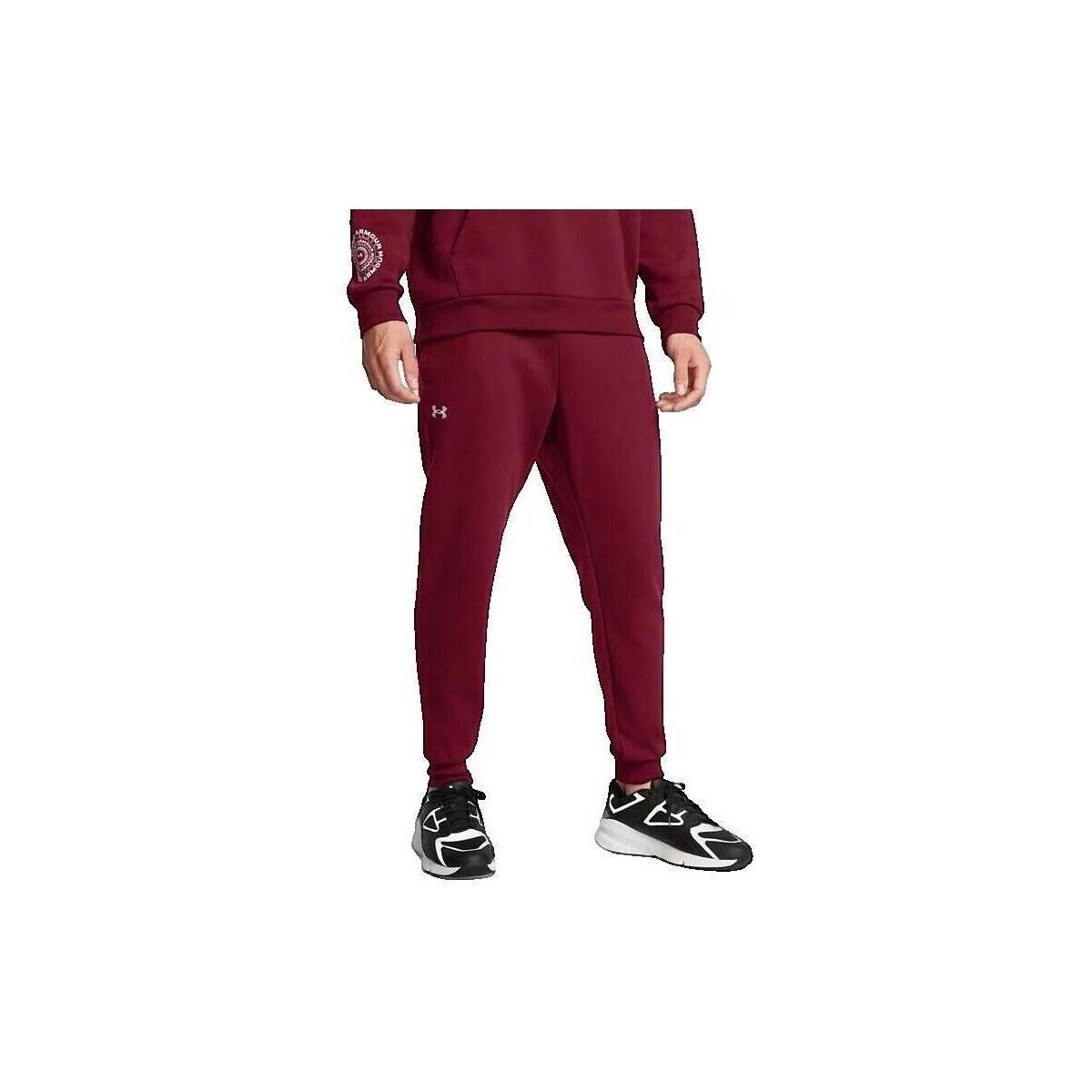 Under Armour  Pantalon De Jogging En Polaire Ua Rival  Bordó