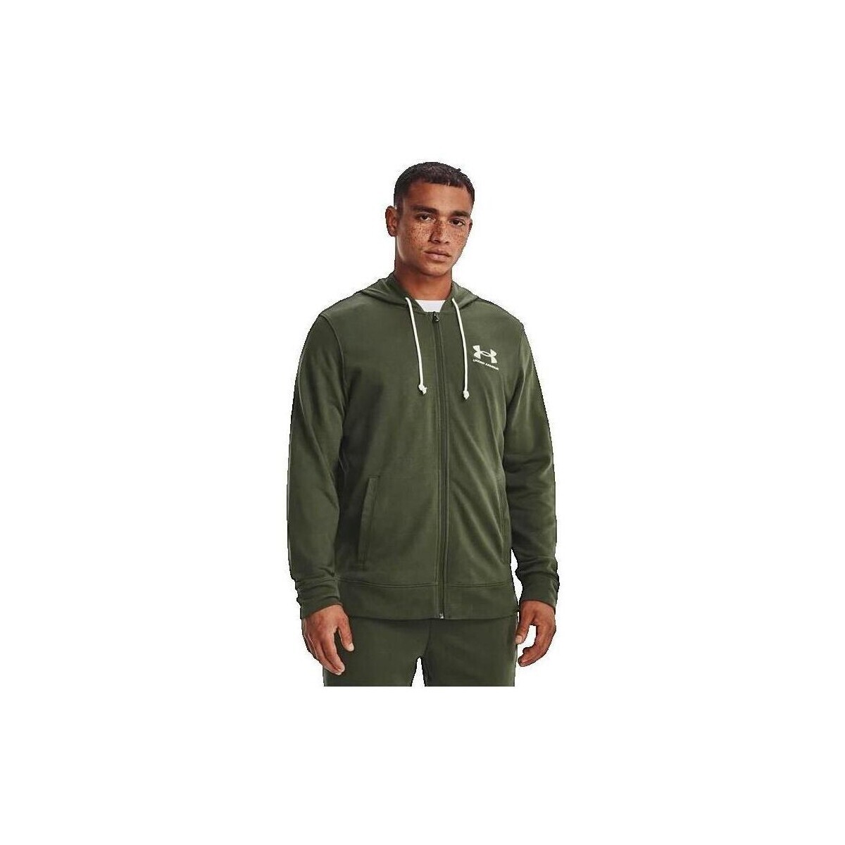 Under Armour  Ua Rival Terry Fullzip  Khaki