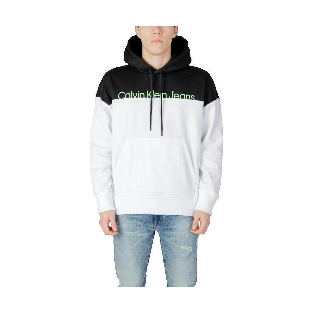 Calvin Klein Jeans  Institutional Colorblock  Bílá