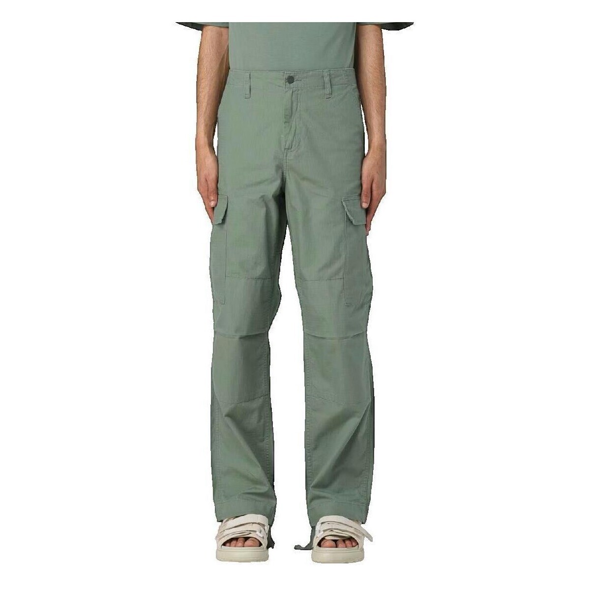 Carhartt  Pantalon  Zelená