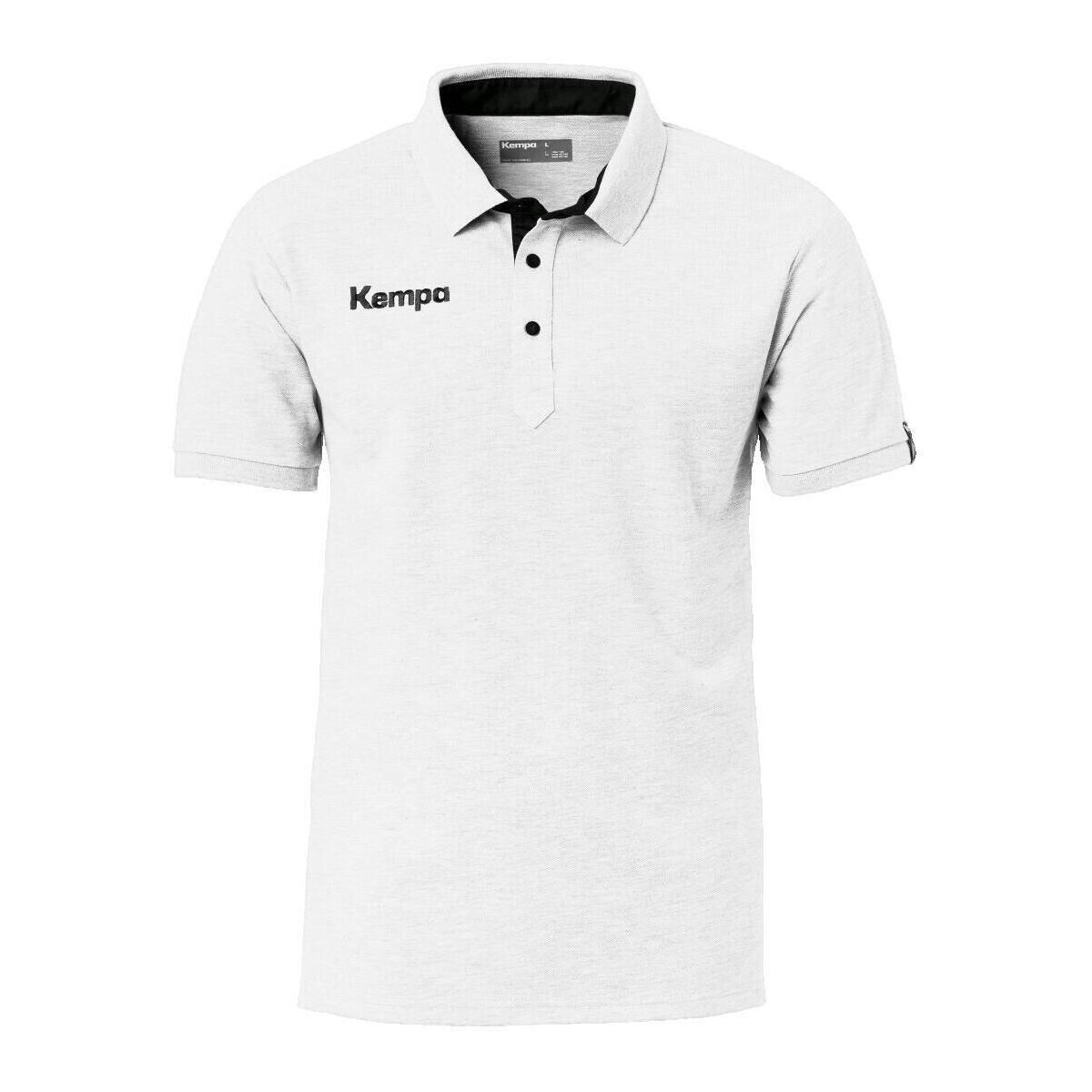Kempa  Polo manches courtes  Prime blanc  Bílá