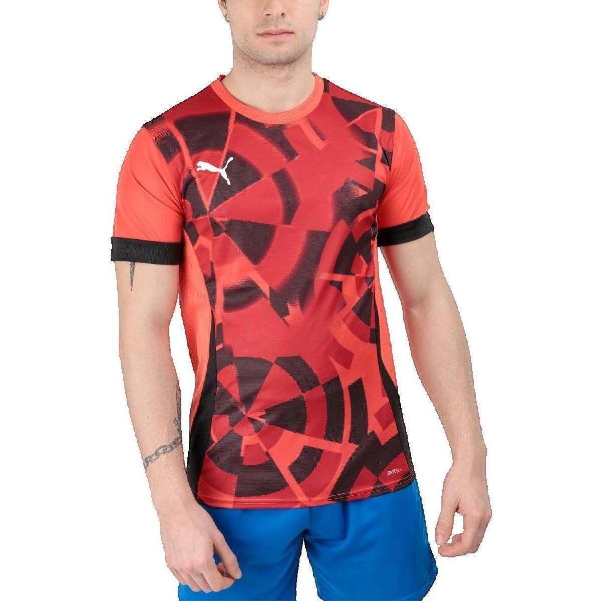 Puma  T-shirt  Individual Goal  Červená