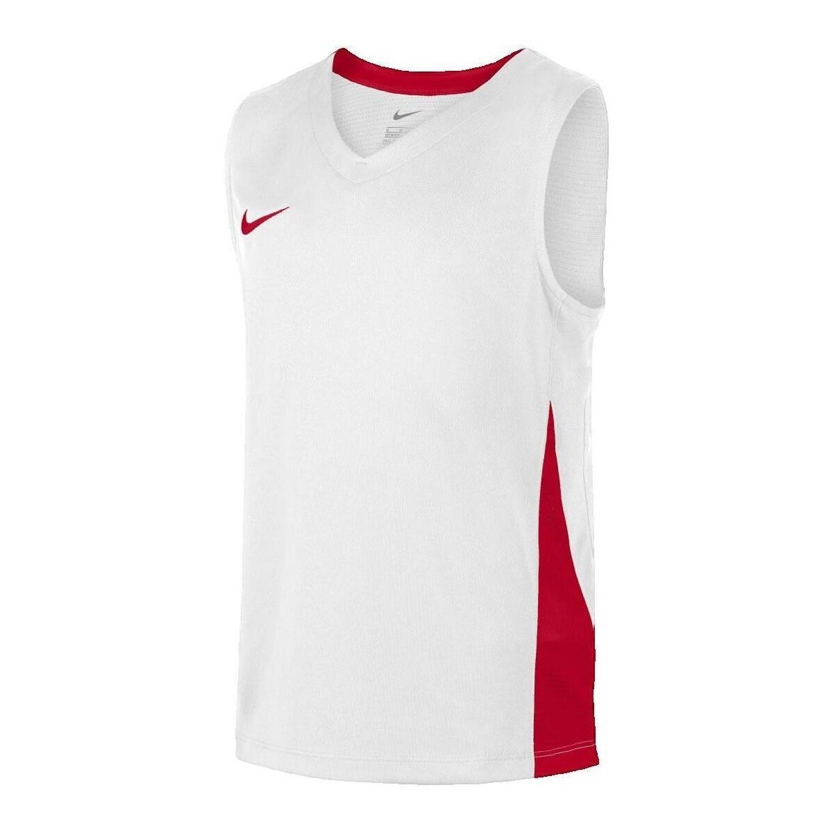 Nike  Maillot de basket  Team blanc et rouge  Bílá