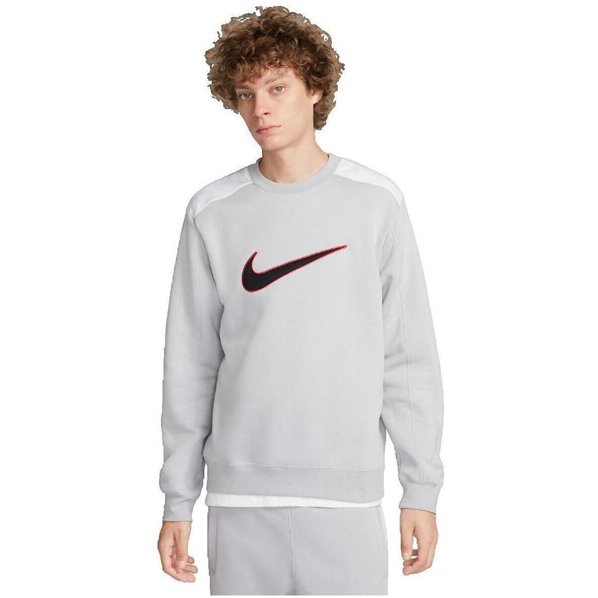 Nike  Sweatshirt  Fleece BB  Šedá