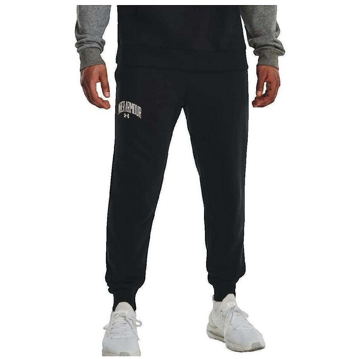 Under Armour  Pantalon jogging  Rival Fleece Wordmark  Černá