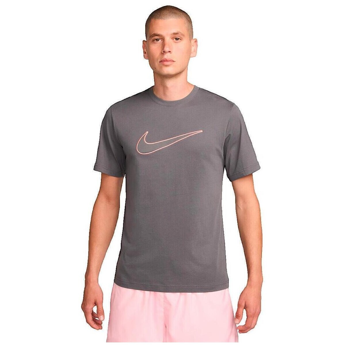 Nike  T-shirt  Sportswear Gris  Šedá