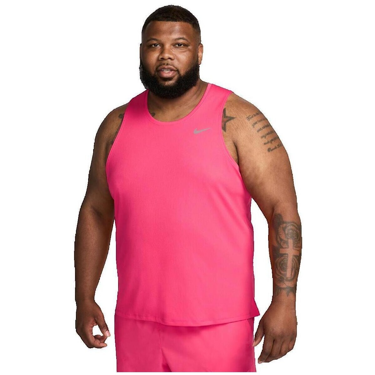 Nike  T-shirt  Miler Dri-Fit anatomique  Růžová