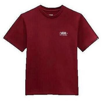 Vans  T-shirt  Essentials Rouge  Červená