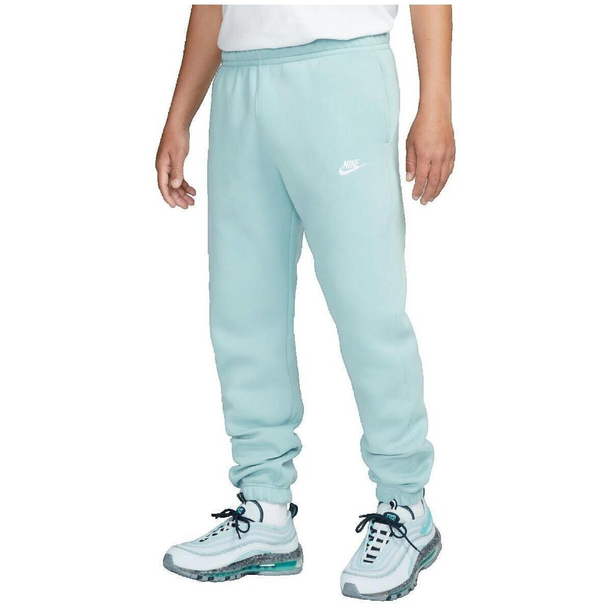 Nike  Pantalon  Sportswear Club Fleece bleu ciel  Modrá