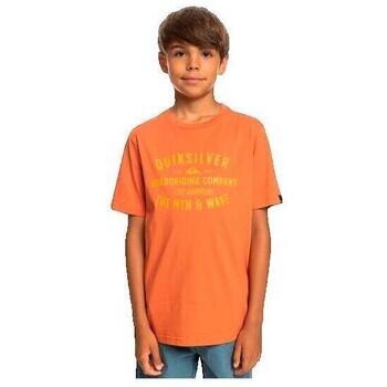 Quiksilver  T-shirt  Qssurflockup orange  Oranžová