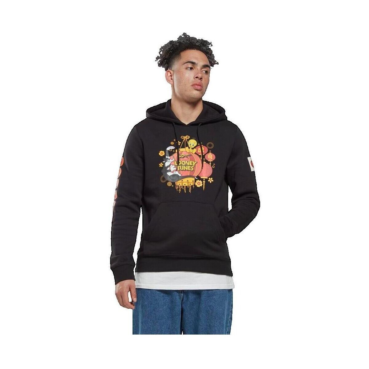 Reebok Sport  Sweat à capuche  Looney Tunes  Černá