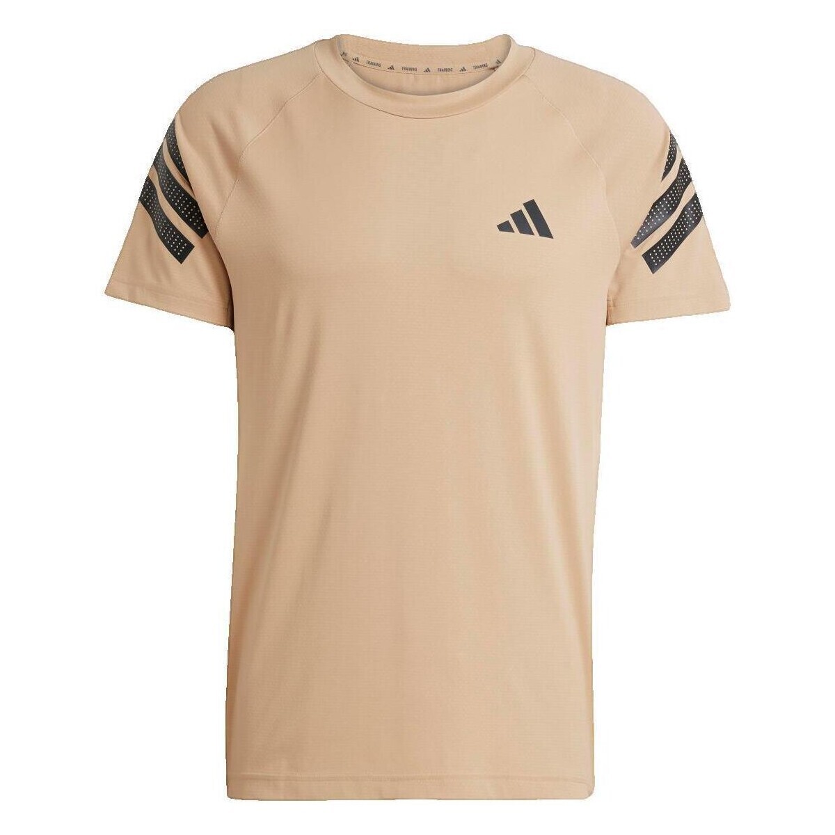 adidas  T-shirt  Icon 3 Stripes slim fit  Béžová