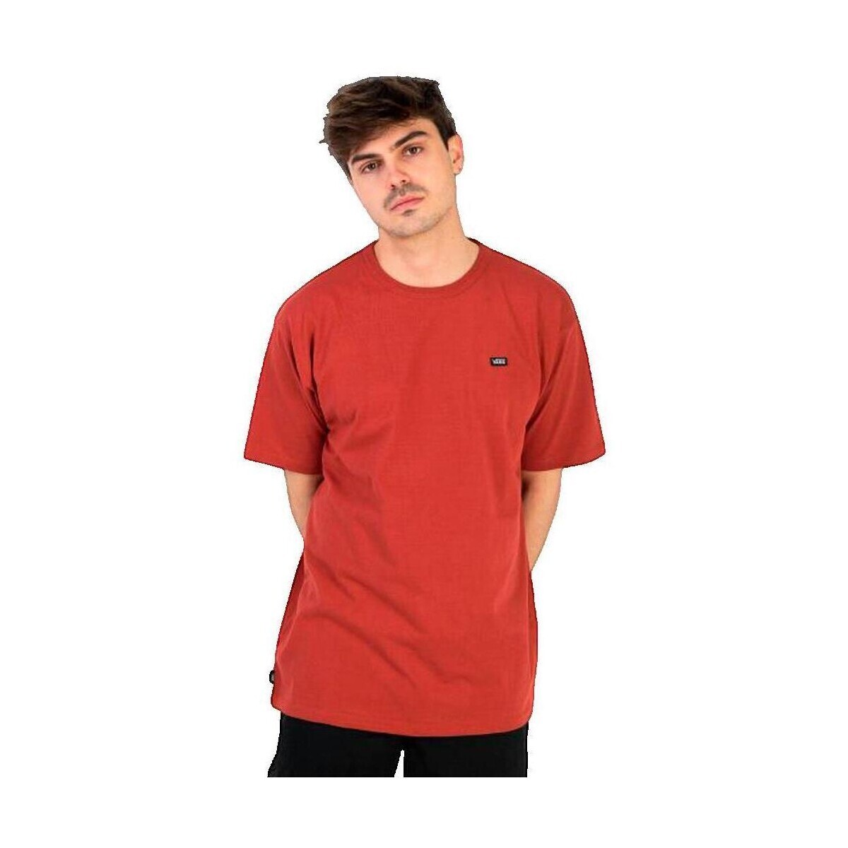 Vans  T-shirt  Rouge Off The Wall Clas  Červená