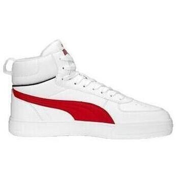 Puma  Chaussures  Caven Mid Blanc  Bílá